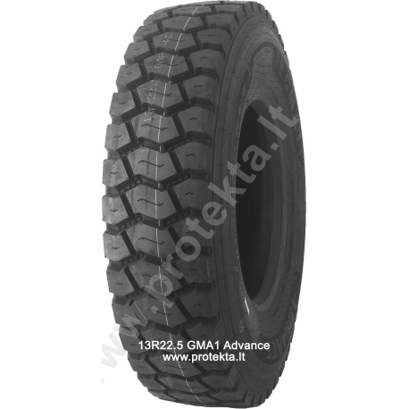 Tyre 13R22.5 GMA1 Advance 20PR 156/150K TL M+S 3PMSF