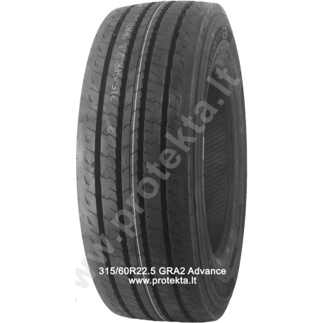 Padanga 315/60R22.5 GRA2 Advance 20PR 154/150L TL M+S 3PMSF (pr.)