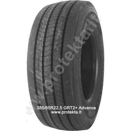 Tyre 385/65R22.5 GRT2+ Advance 24PR 164K TL M+S 3PMSF