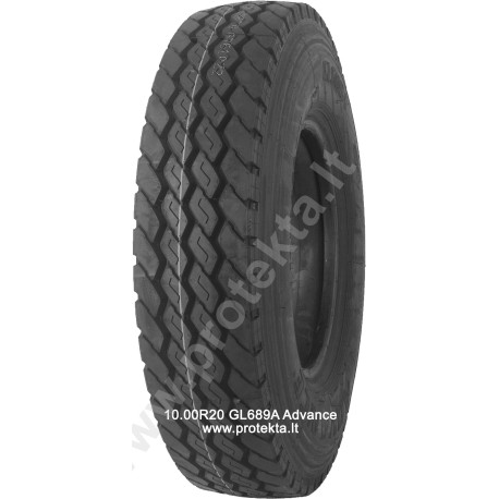 Padanga 10.00R20 GL689A Advance 18PR 149/146J TTF (su kam. ir jst.)