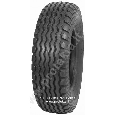 Tyre 10.5/80-18 UN1 Petlas 14PR 142A8 TT