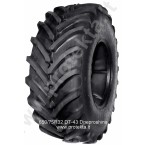 Tyre 650/75R32 (24.5R32) DT43 Dneproshina 172A8 TT