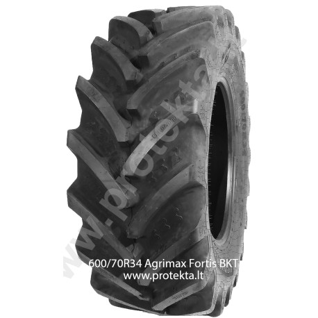 Tyre 600/70R34 Agrimax Fortis BKT 160D/163A8 TL
