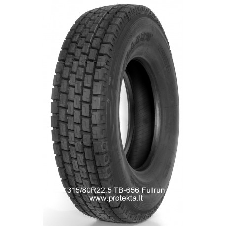 Tyre 315/80R22.5 TB656 Fullrun 18PR 154/150M TL