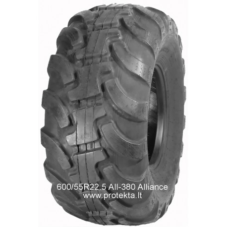 Tyre 600/55R22.5 All-380 Alliance 162E TL