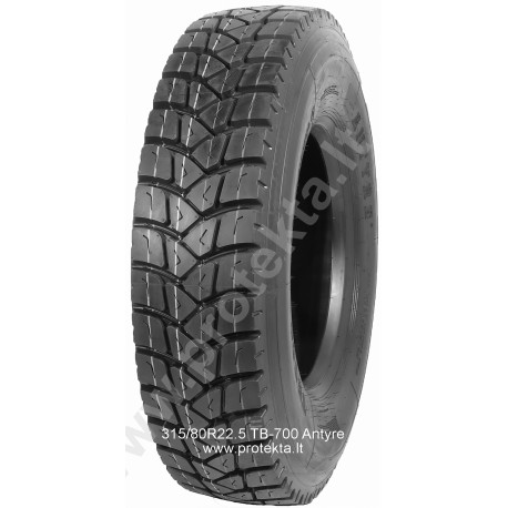 Tyre 315/80R22.5 TB-700  Antyre 20PR 157/154K TL M+S