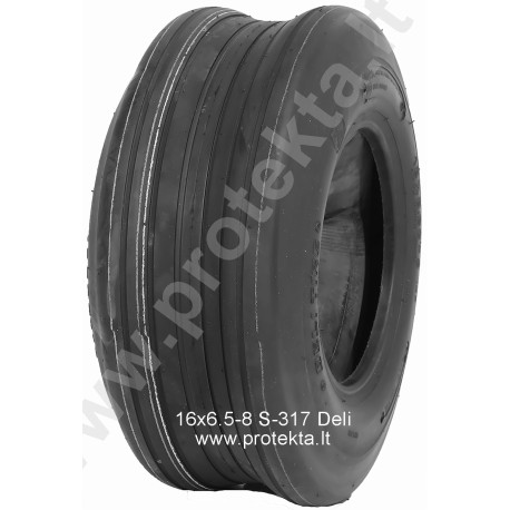 Padanga 16X6.5-8  6PR DELI S-317 TR13 ( KOMPL.)