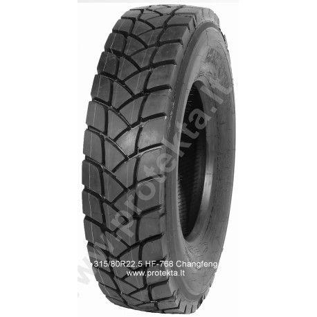 Tyre 315/80R22.5 HF-768 CHANGFENG  20PR 156/152L TL