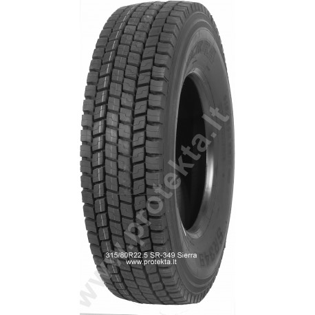 Tyre 315/80R22.5 SR-349 SIERRA 20PR 157/154K TL