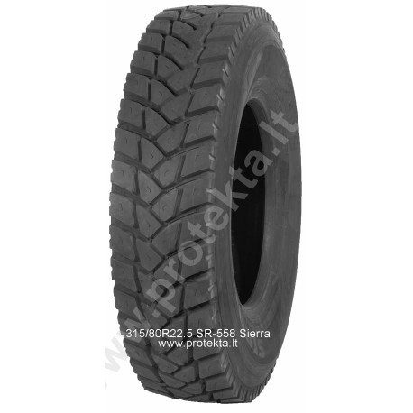 Padanga 315/80R22.5 SR-558 Sierra 20PR 157/154L TL M+S