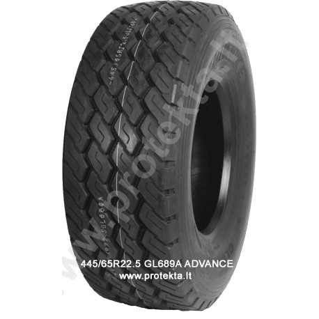 Tyre 445/65R22.5 GL-689A ADVANCE 20PR TL M+S