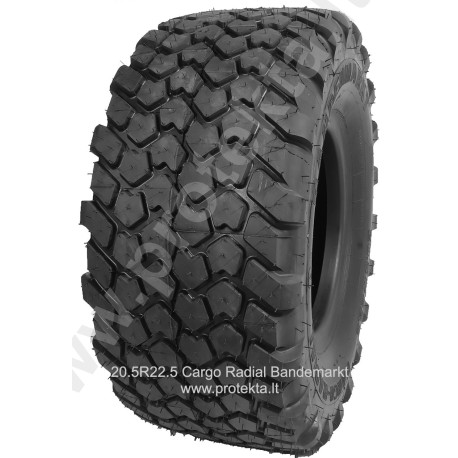Tyre 20.5R22.5 Kargo-Radial Bandenmarkt 173A8/170D TL