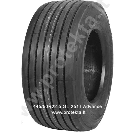 Tyre 445/50R22.5 GL251T ADVANCE 20PR 161L TL M+S