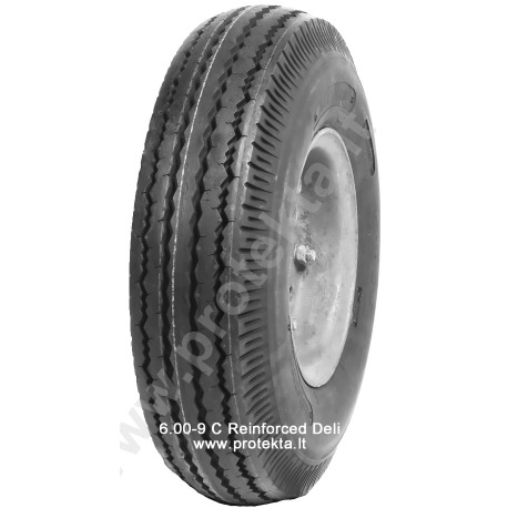 Tyre 6.00-9C Reinforced Deli 6PR 85M TT