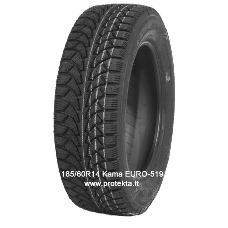 Tyre 185/60R14 Kama Euro519 82T TL  M+S