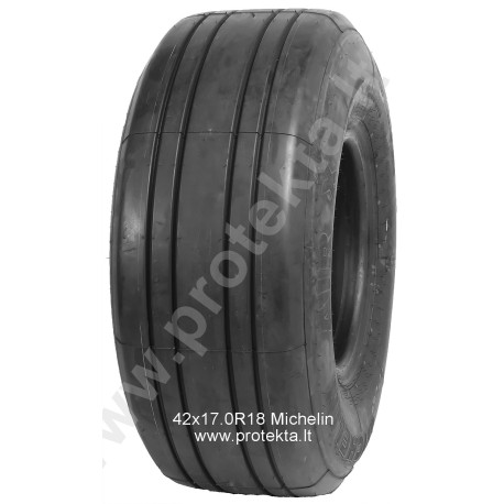 Tyre 42x17R18 (16.5/7018) Michelin 26PR 175A8 TL (restauruota)