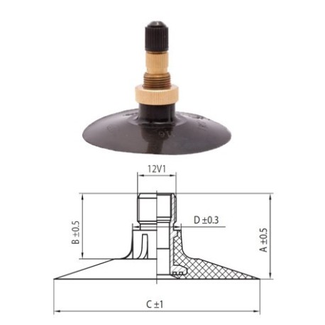 Kamera 15.5-38 TR-218A K/B