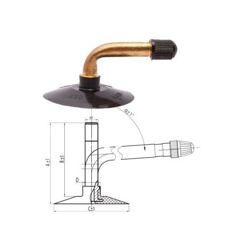 Kamera 3.50-8, 4.00-8 TR-87 K/B