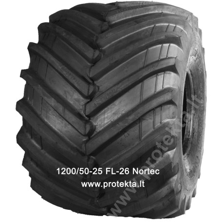 Tyre 1200/50-25 (71x47.00-25) Nortec FL-26 164A8/171A4 TL
