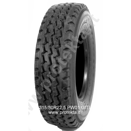 Tyre 315/80R22.5 PW01 Primewell 18PR 154/151L TL M+S