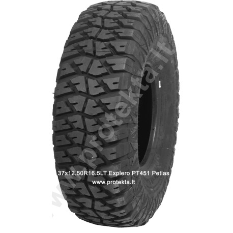 Tyre 37x12.50R16.5LT PT451 Explero M/T 133/N TL