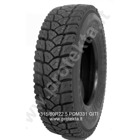 Tyre 315/80R22.5 PDM331 Primewell 18PR 156/150K TL M+S
