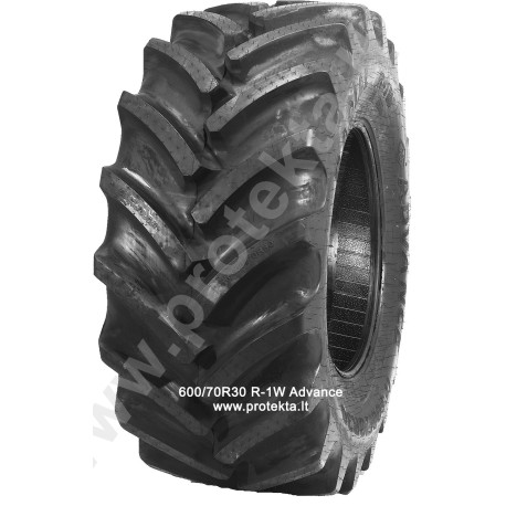 Padanga 600/70R30 R-1W Advance 159D 4.375t/65km/h_2.4atm.TL (egl.)