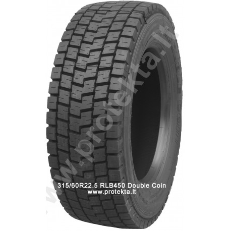 Tyre 315/60R22.5 RLB450 Double Coin 16PR 152/148L