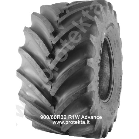 Tyre 900/60R32 R-1W  Advance 181D TL