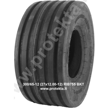 Tyre 300/65-12 RIB 755 BKT 8PR 122A6/119A8 TL