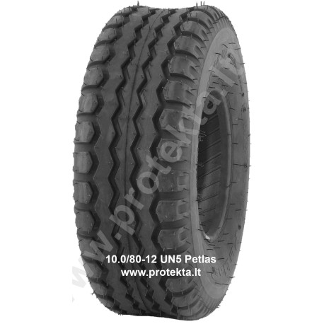 Tyre 10.0/80-12 UN5 Petlas 10PR 122/A8 TL