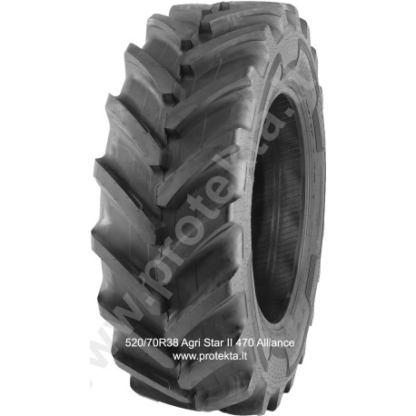 Padanga 520/70R38 AgriStarII 470 Alliance 150AD TL