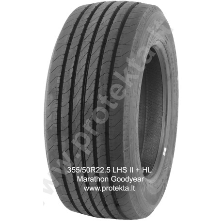 Tyre 355/50R22.5 LHS II+ HL Marathon Goodyear 156K TL