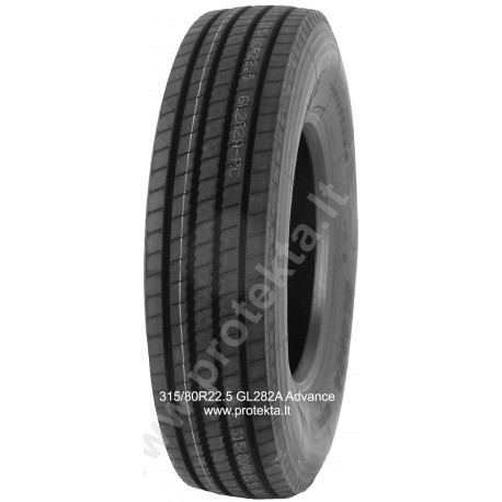 Tyre 315/80R22.5 GL282A  Advance 20PR 156/150L TL M+S 3PMSF