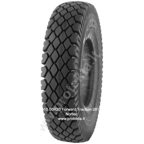 Tyre 10.00R20 Forward Traction 281 Nortec 16PR 146/143K TTF (tyre only)