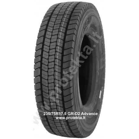 Tyre 235/75R17.5 GR-D2 Advance 14PR 132/130M TL M+S 3PMSF