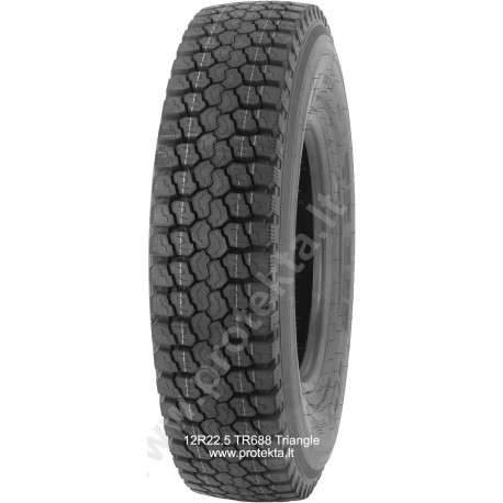 Tyre 12R22.5 TR688 Triangle (EU) 16PR 150/147L TL M+S