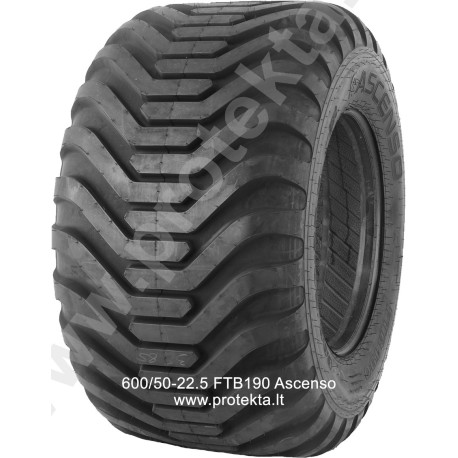 Tyre 600/50-22.5 FTB190 Ascenso 16PR 165A8/153A8 TL (l.egl.)