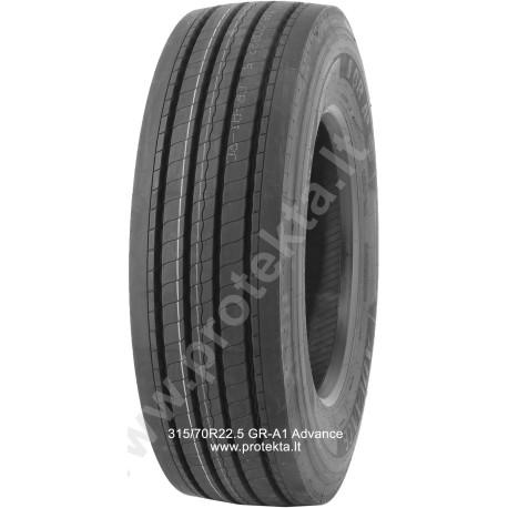Tyre 315/70R22.5 GRA1 Advance 18PR 154/150L TL M+S 3PMSF