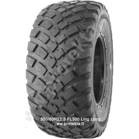 Tyre 500/60R22.5 FL300 Linglong 155D TL