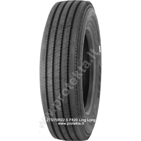 Padanga 275/70R22.5 F820 Ling Long 18PR 150/148M TL M+S 3PMSF