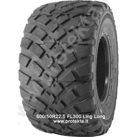 Tyre 600/50R22.5 FL300 Ling Long 163D TL