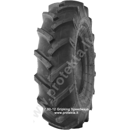 Tyre 7.00-12 Gripking Speedways 6PR 88A8 TT (+tube)