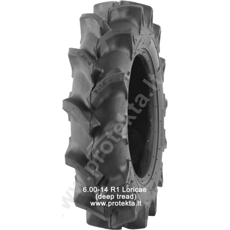 Tyre 6.00-14 R1 Loricae 8PR 76A5 TT (+tube) deep japan