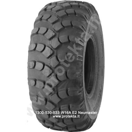 Tyre 1300-530-533 (530/70-21) W16A E2 (K410) Neumaster 12PR 156F TTF (+tube and flap)