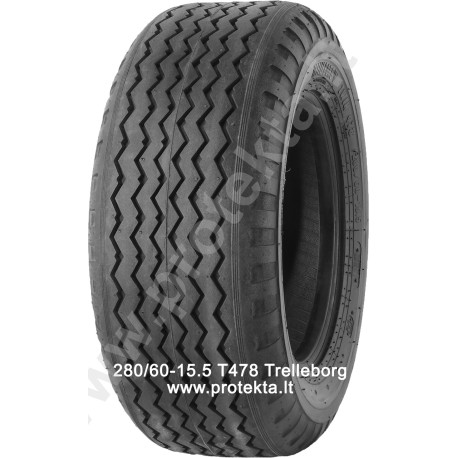 Tyre 280/60-15.5 T478 Trelleborg 128A8 TT