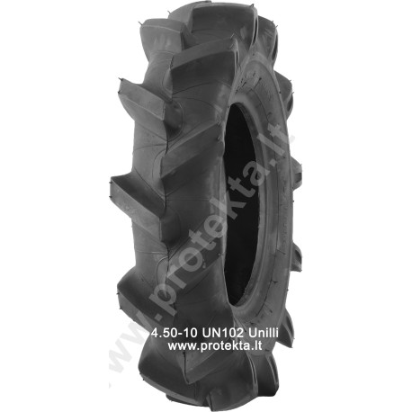 Tyre 4.50-10 UN102 Unilli 4PR 52A6 TT (egl.)