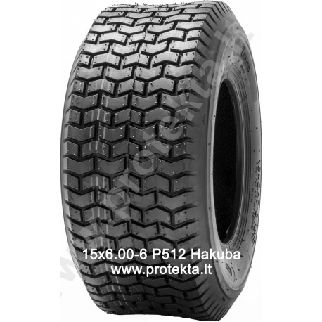 Padanga 15x6.00-6 (170/65-6) P512 Hakuba 6PR 70A4 TL