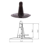Tube  4.00/4.50-15 (4.00-15, 4.50-15) TR15 Kabat