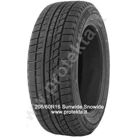 Tyre 205/60R16 Sunwide Snowide 92T TL M+S 3PMSF